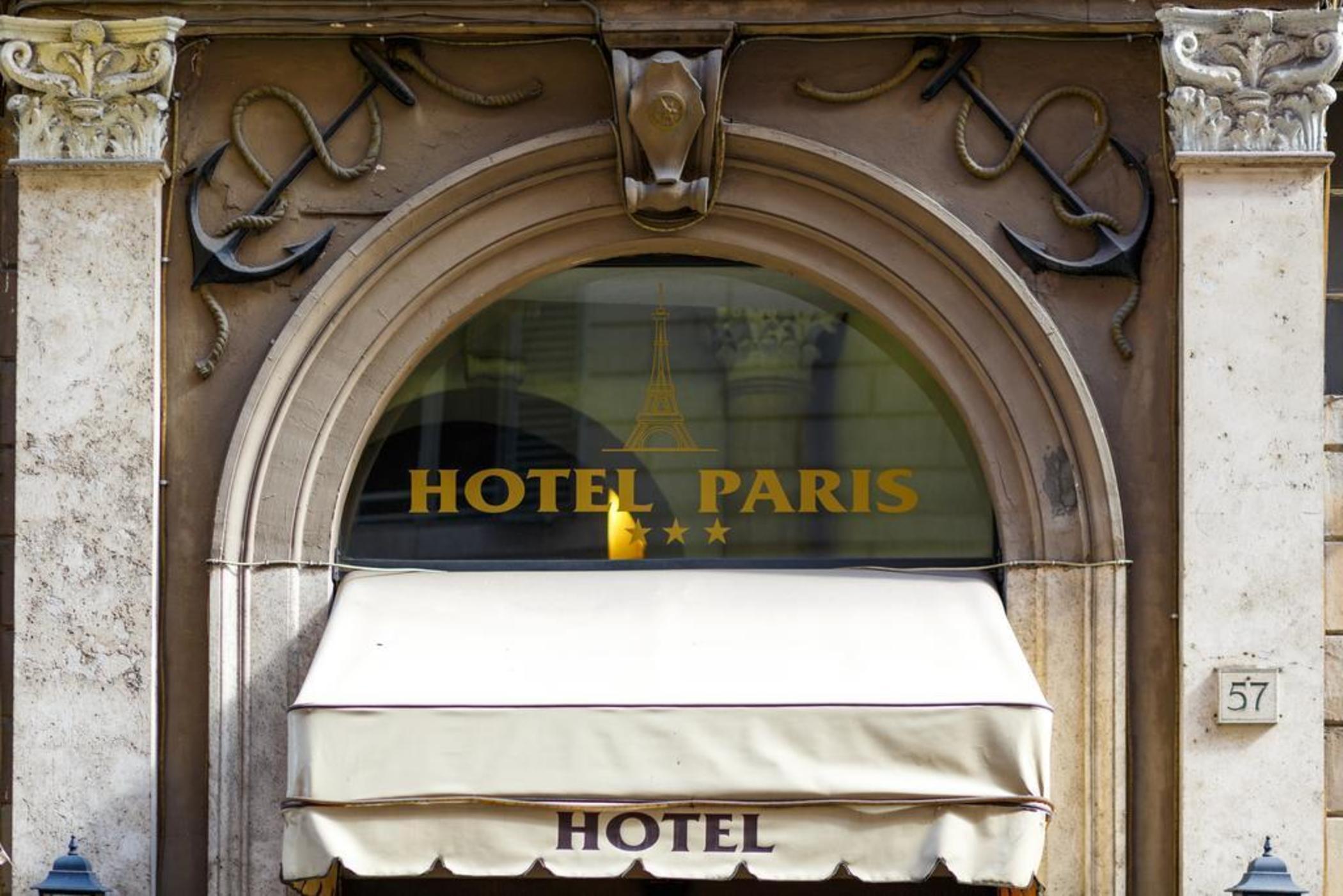 Hotel Paris Рим Екстер'єр фото