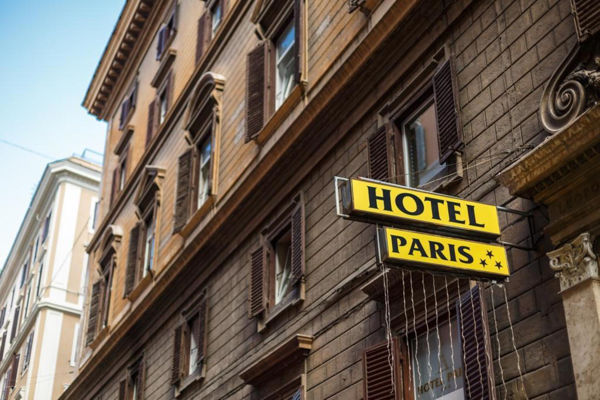 Hotel Paris Рим Екстер'єр фото
